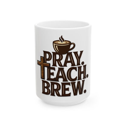 ☕Morning Brew. Daily Prayer. Psalm 5:3 Mug