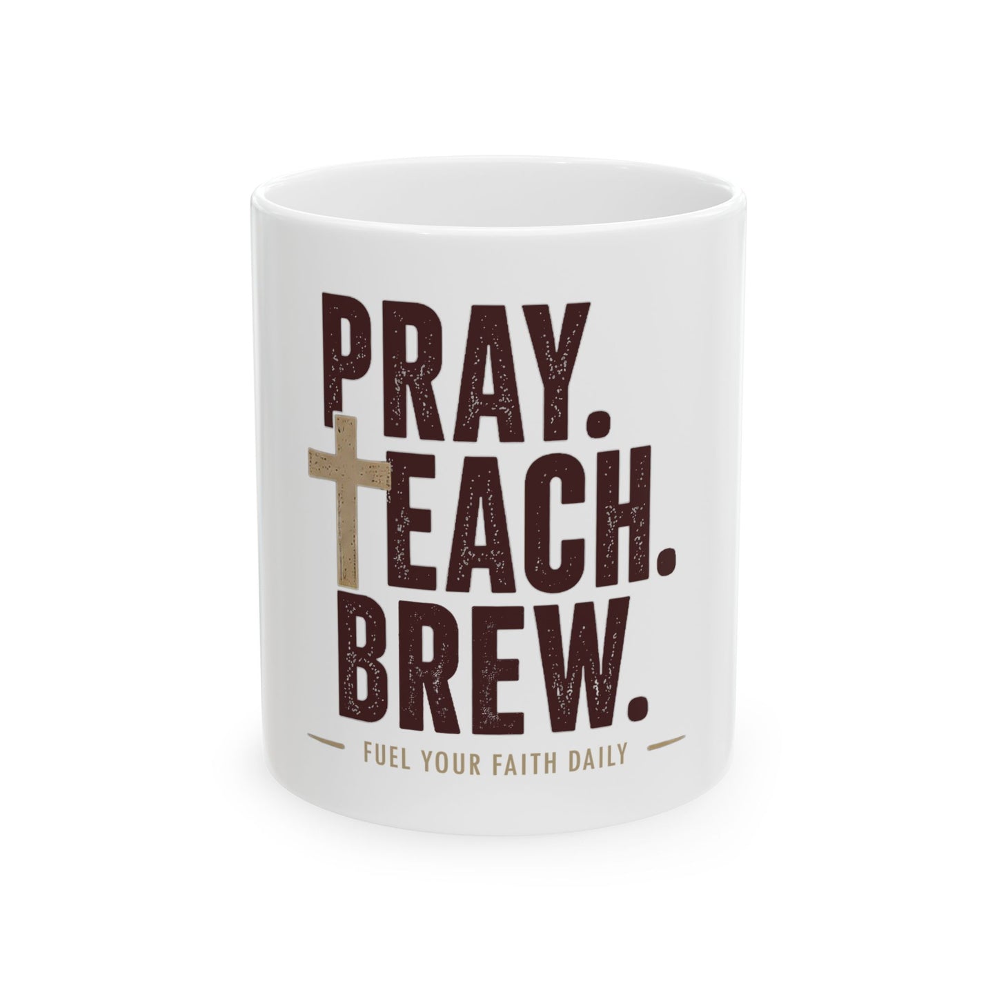 Fuel Your Faith Daily Ceramic Mug, (11oz, 15oz)
