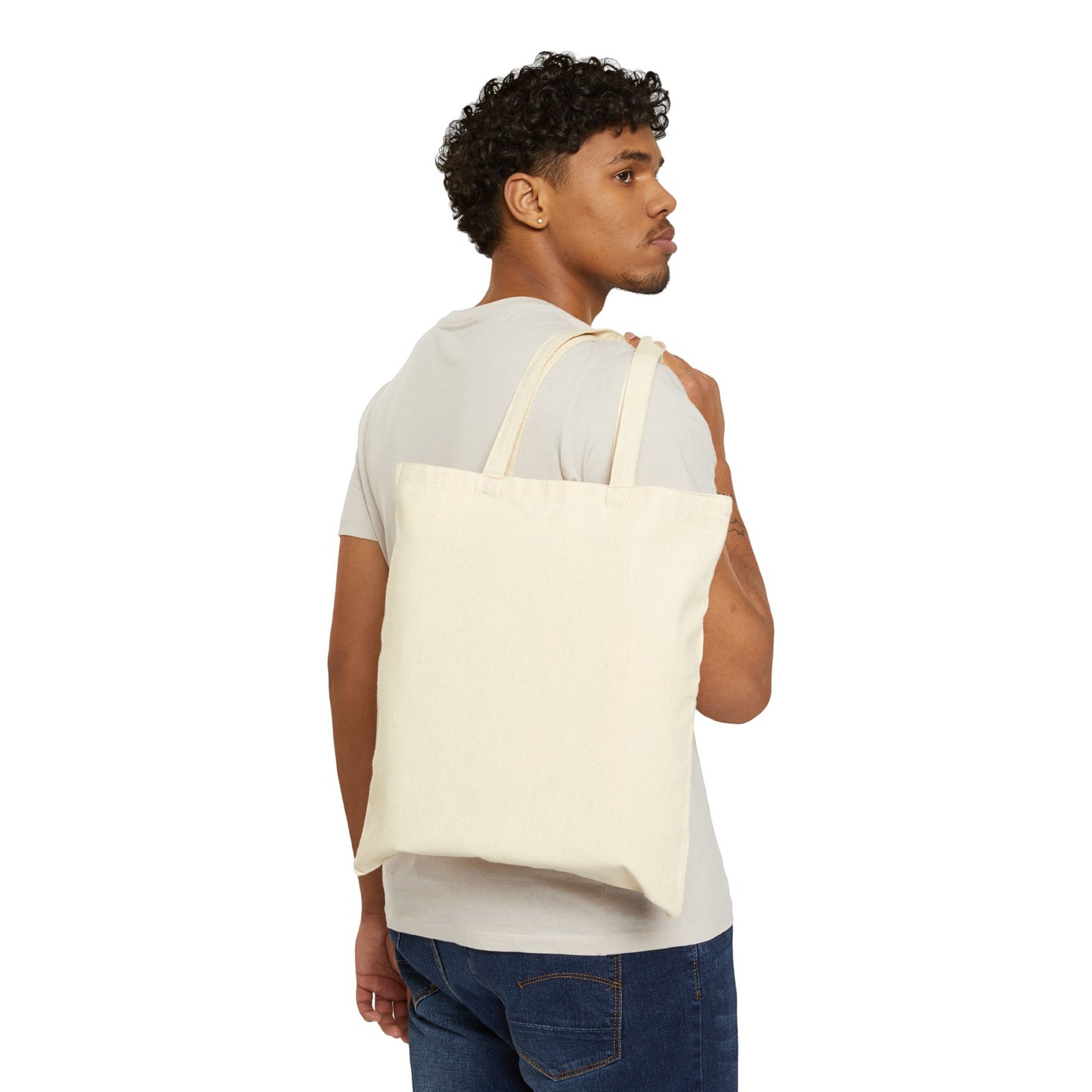 Pray. Teach. Brew. Cotton Canvas Tote Bag