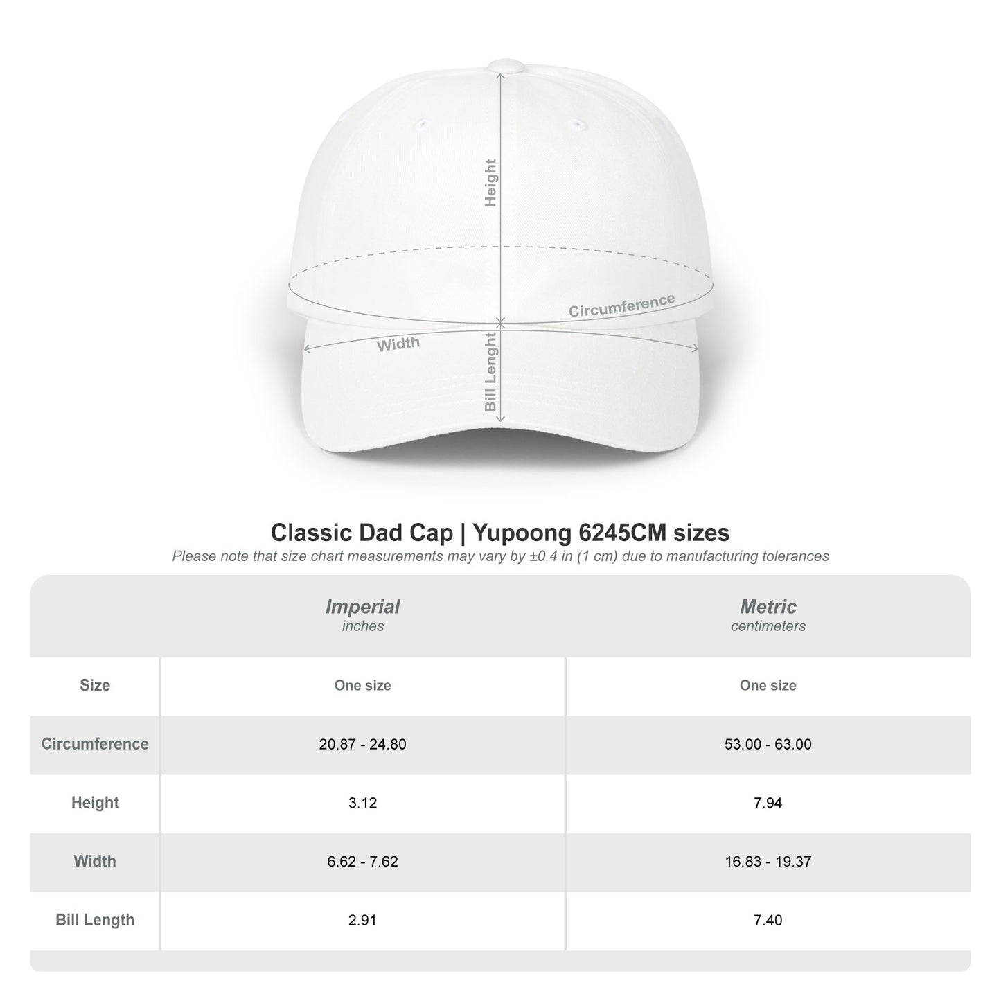 250 Years of Freedom Embroidery Classic Dad Cap
